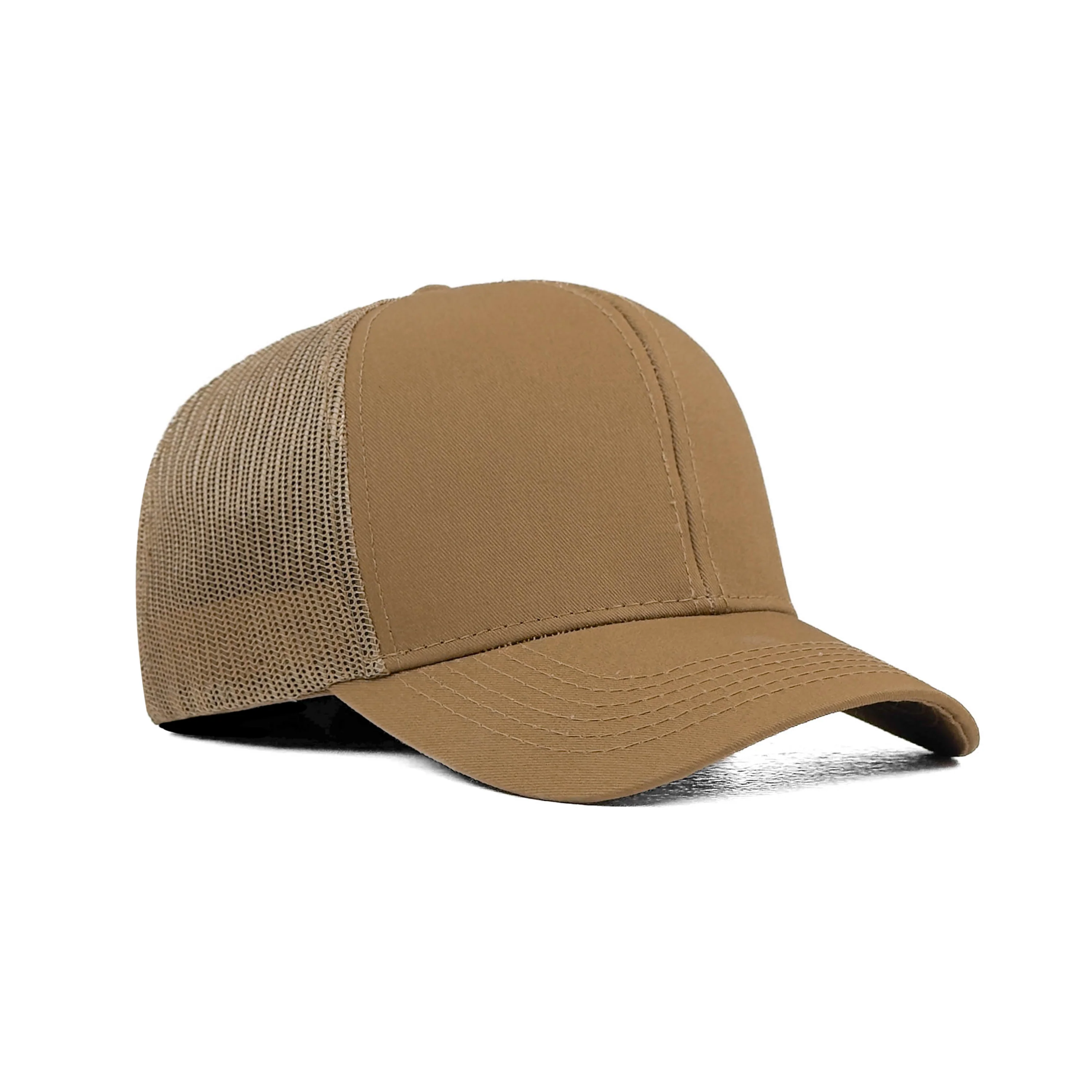 HEAD GEAR SOLID BROWN TRUCKER CAP - Image 7