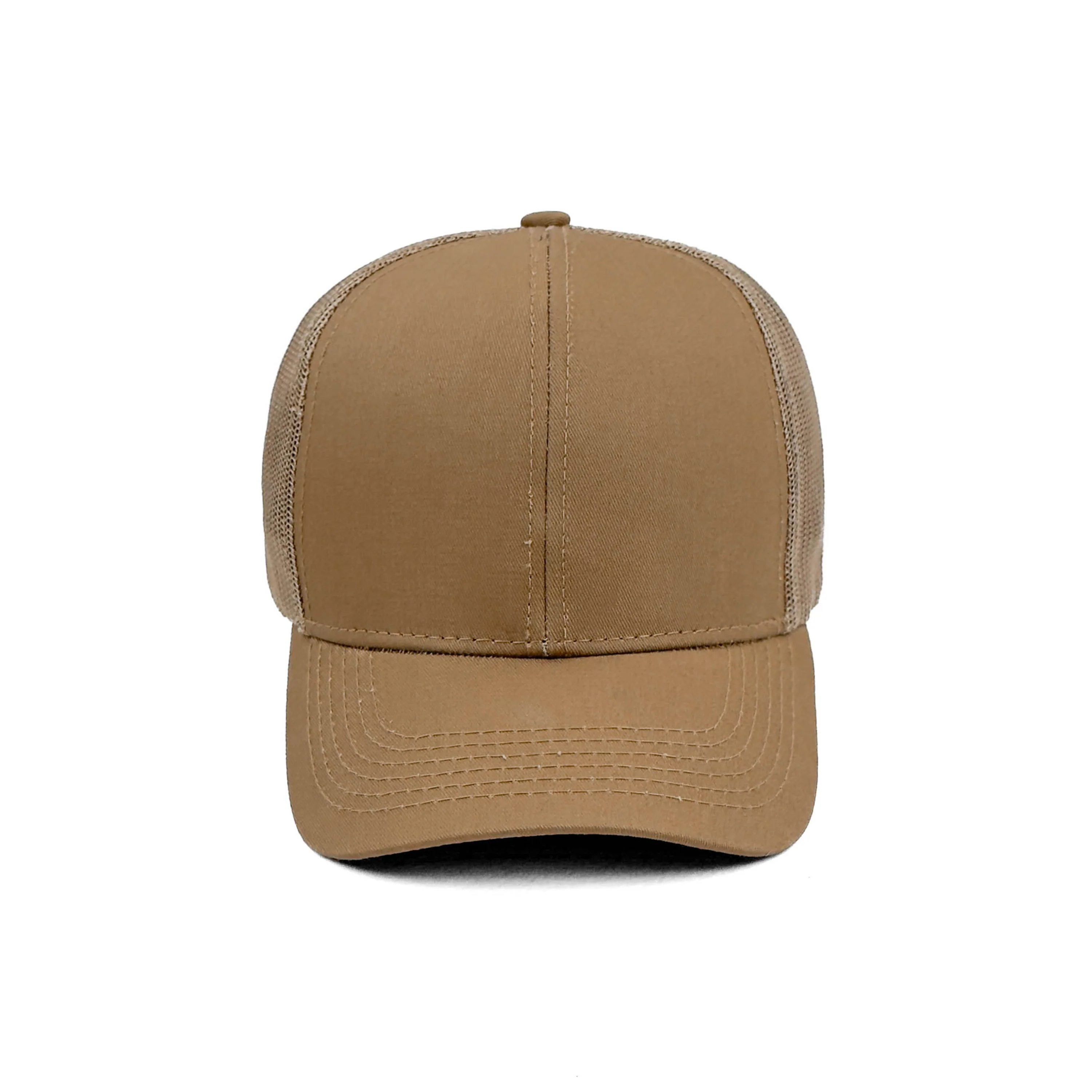 HEAD GEAR SOLID BROWN TRUCKER CAP - Image 8