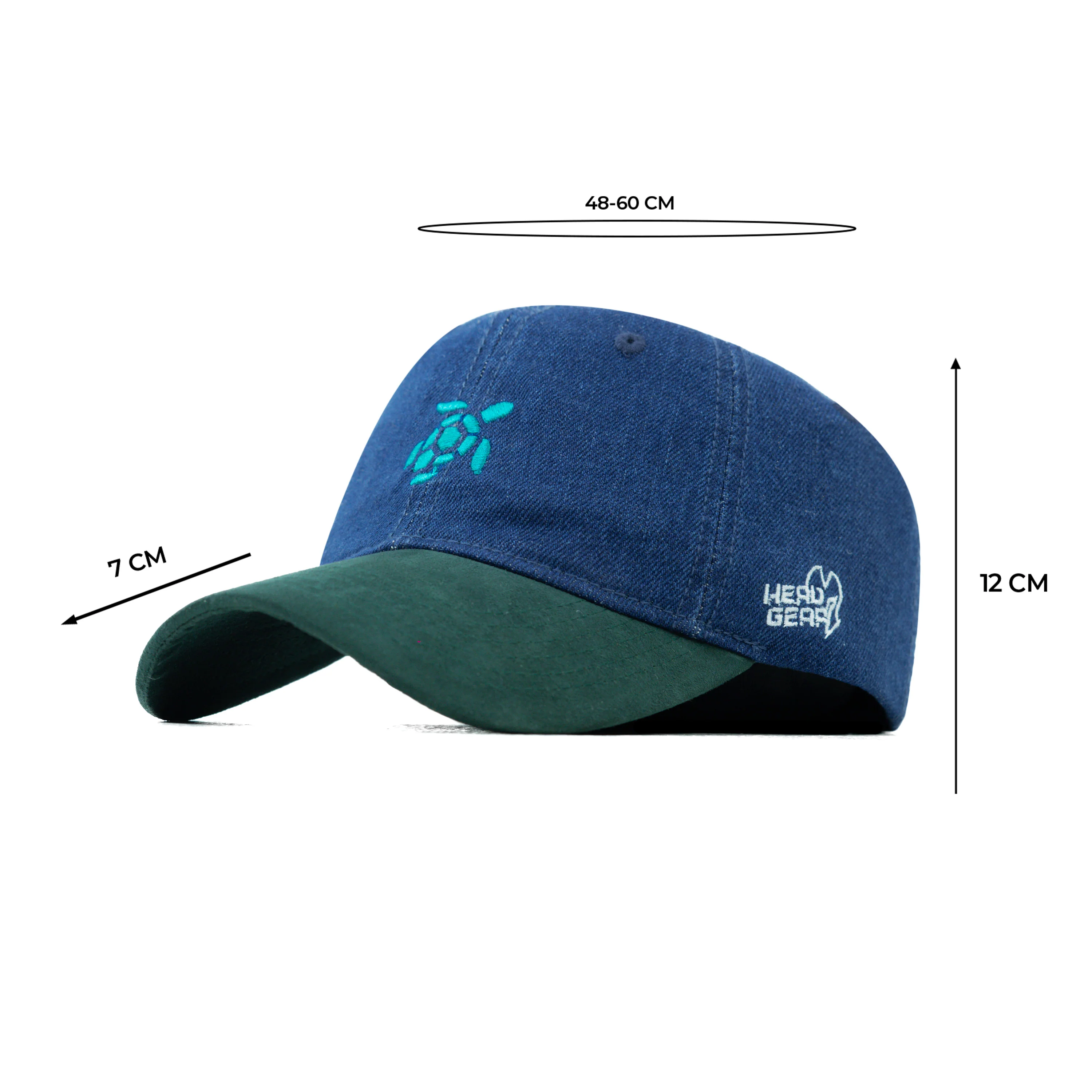 HEAD GEAR TURTLE DENIM CAP - Image 14