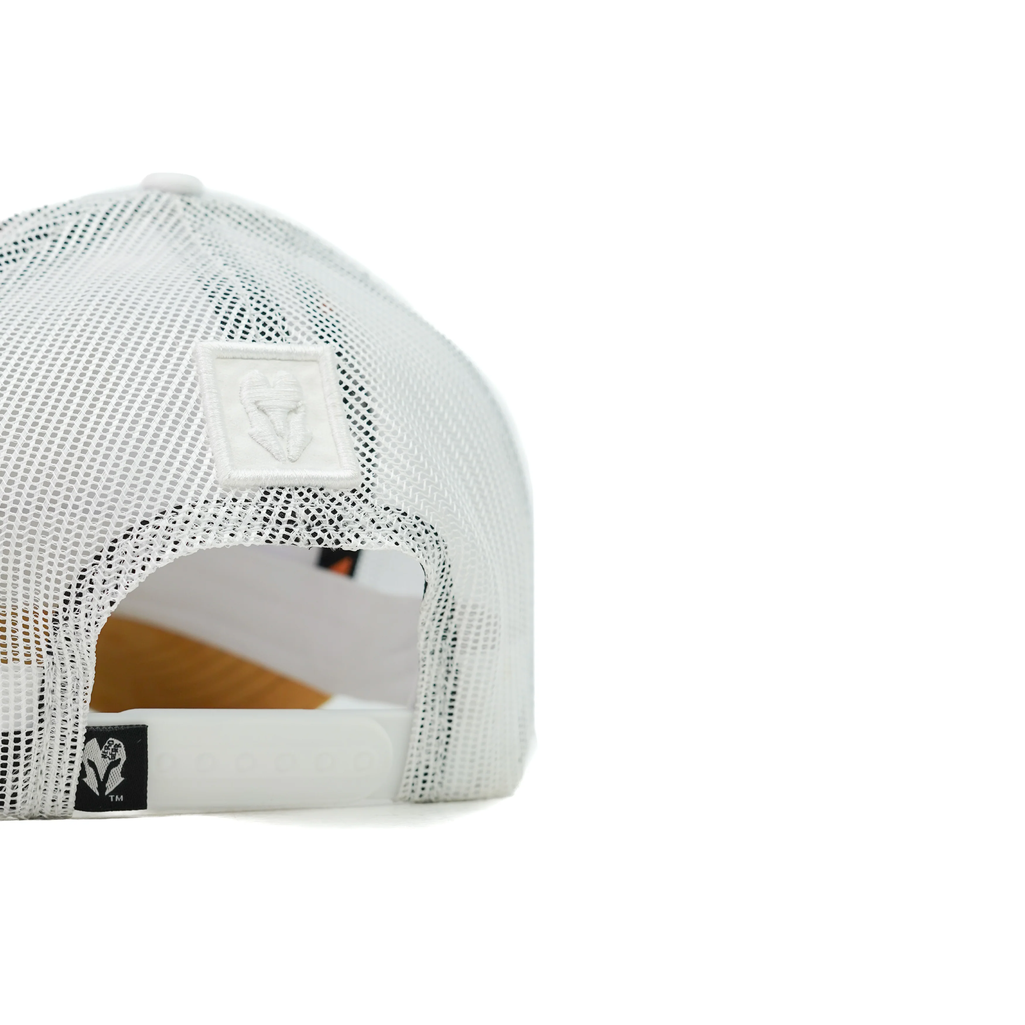HEAD GEAR WHITE AND MUSTARD DUAL TONE TRUCKER CAP - Image 11