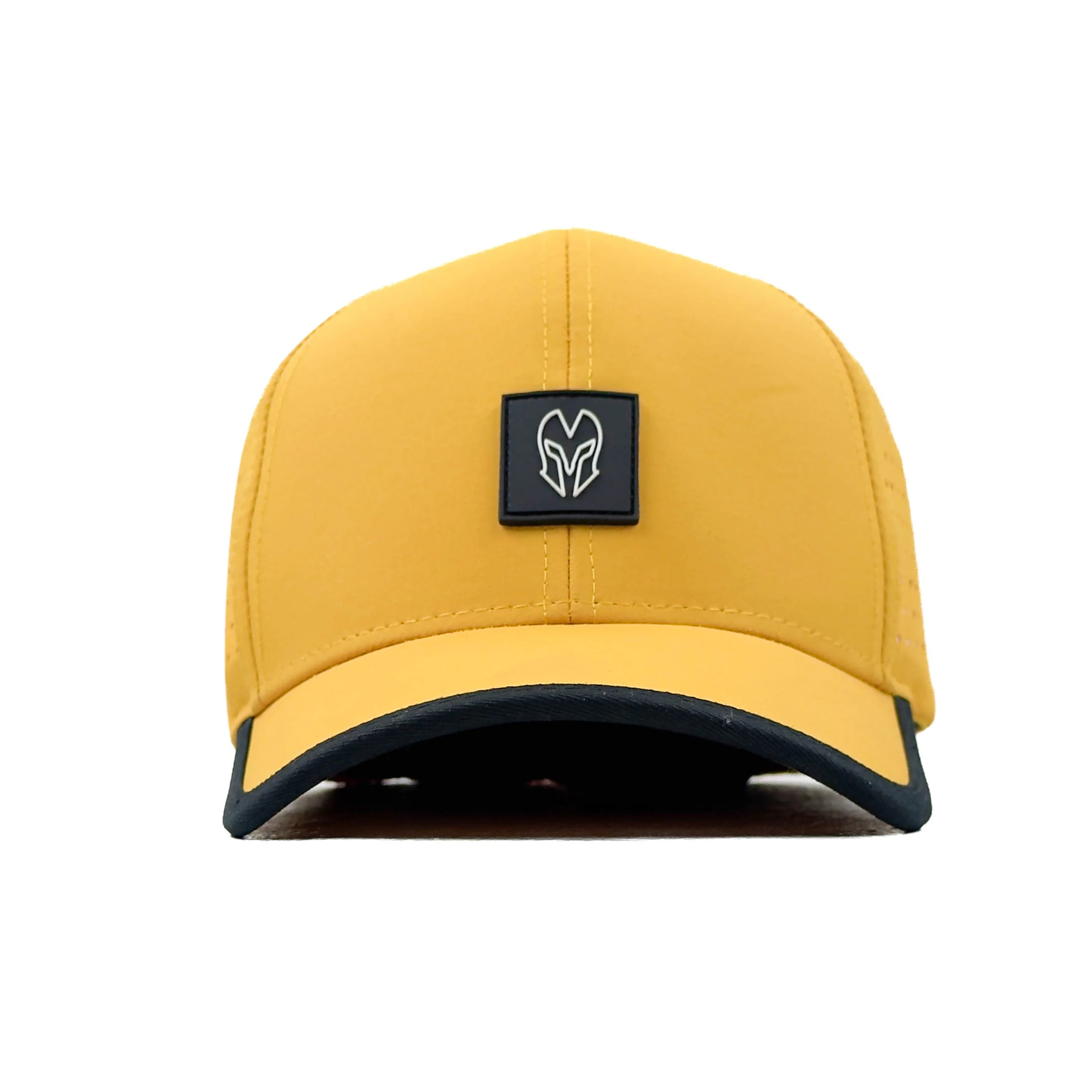 HEAD GEAR YELLOW WITH BLACK ACTI FLEX CAP - Image 4