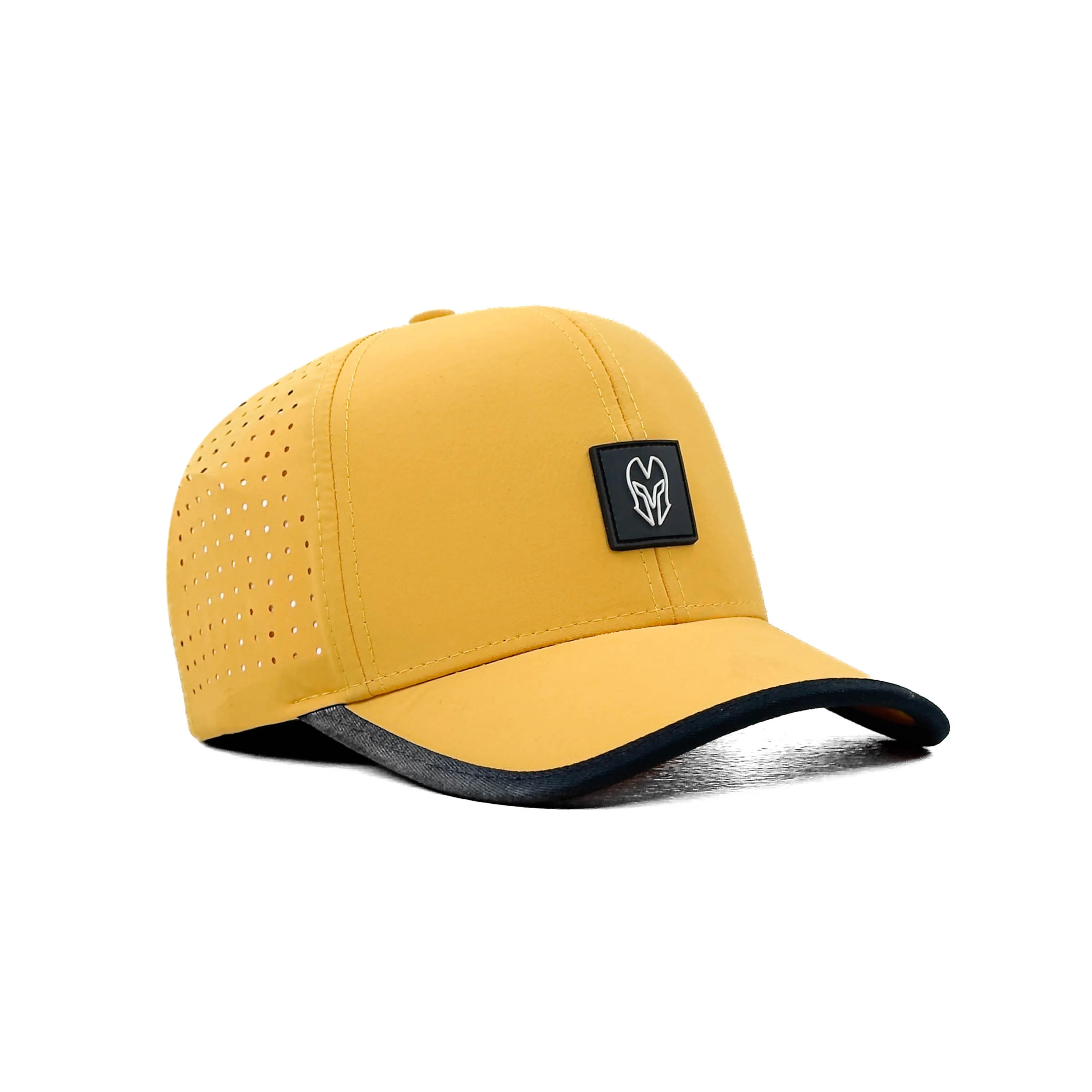 HEAD GEAR YELLOW WITH BLACK ACTI FLEX CAP - Image 7